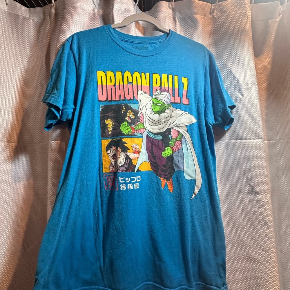 Dragon Ball Z Anime Streetwear Graphic Tee – Piccolo & Gohan | Retro Manga Style